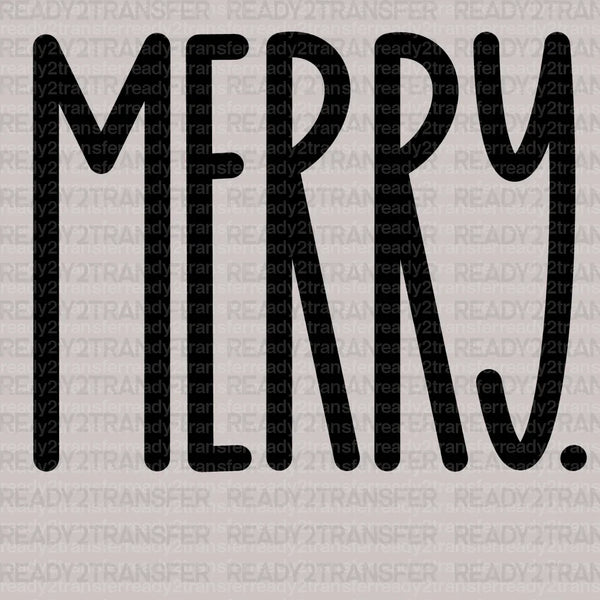 SOLO MERRY DTF Transfer