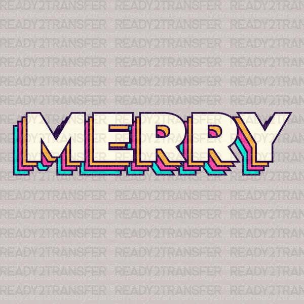 SOLO MERRY DTF Transfer
