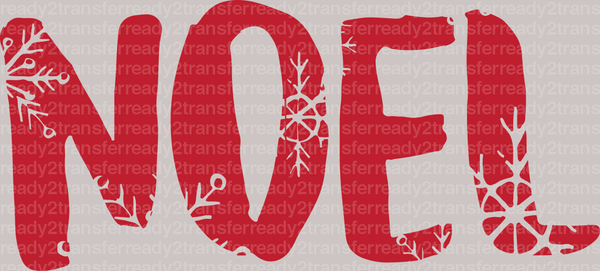 Solo Noel Lined DTF Transfer