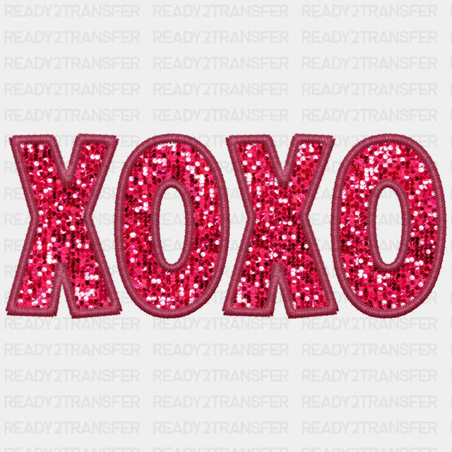 Solo Xoxo Design Dtf Transfer