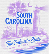 South Carolina The Palmetto State - States & Cities DTF Transfer