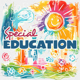 Special Education Drawing - Special ED DTF Transfers ready2transfer Light Color Design (See Imaging)