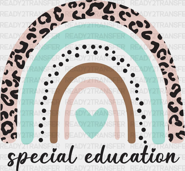 Special Education Heart Design - Special ED DTF heat transfer