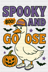 Spooky And Goose - Halloween DTF Transfer ready2transfer