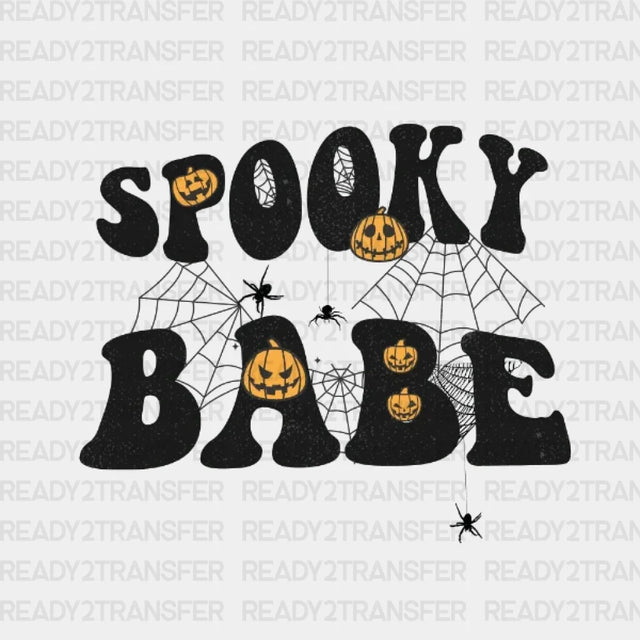 SPOOKY BABE DTF Transfer ready2transfer