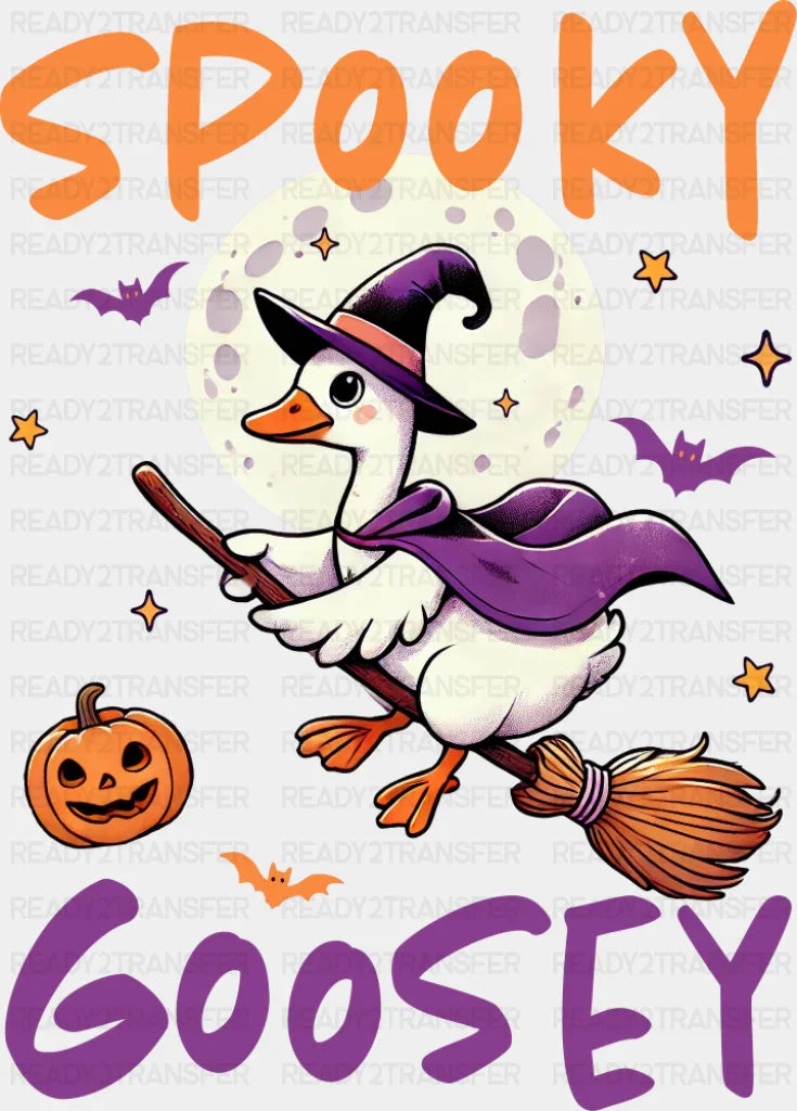 Spooky Goosey Halloween DTF Transfer