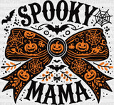 Spooky Mama Coquette Halloween Dtf Transfer