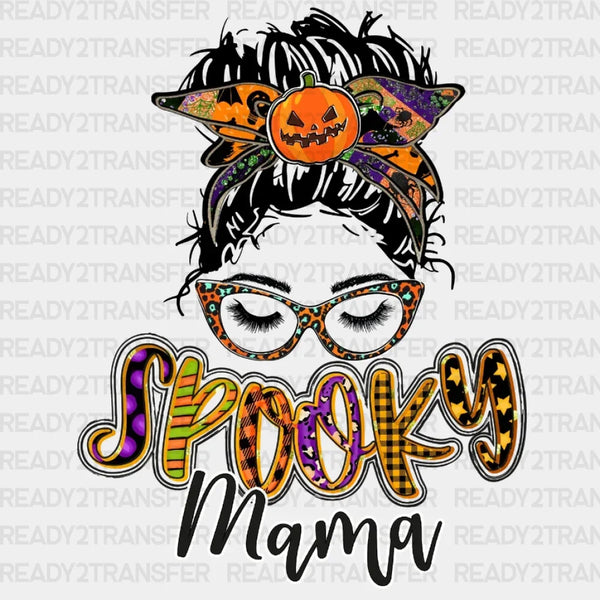 SPOOKY MAMA DTF Transfer