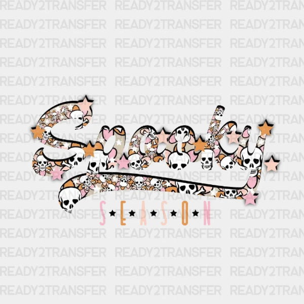 Spooky Season Stars DTF Transfer
