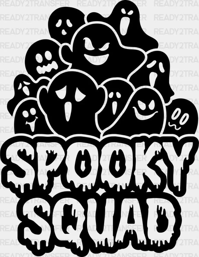 Spooky Squad Dtf Transfer