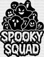 Spooky Squad Dtf Transfer