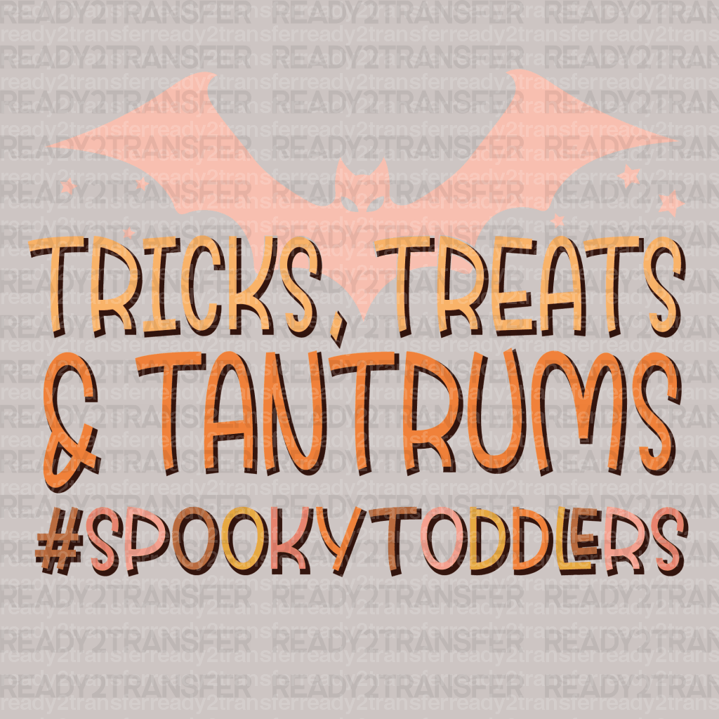 SPOOKY TODDLERS DTF Transfer - ready2transfer