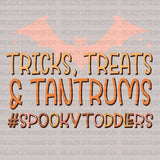 SPOOKY TODDLERS DTF Transfer ready2transfer