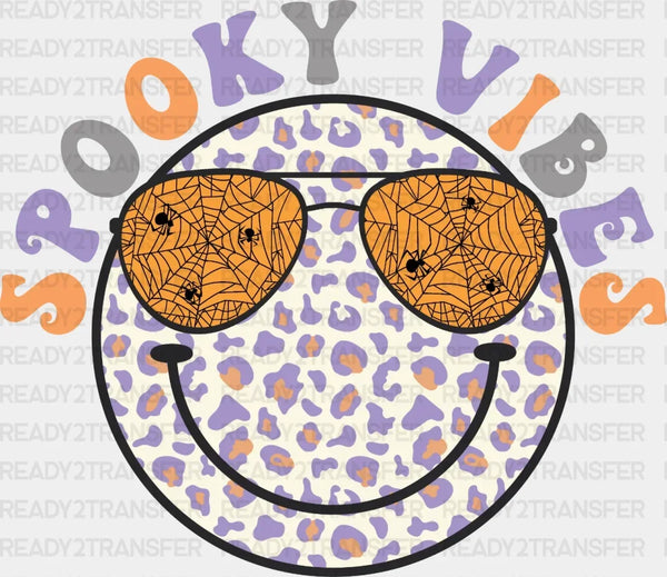 SPOOKY VIBES SMILE  DTF Transfer