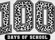 Spotted 100 Days Of School Dtf Transfer