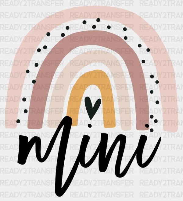 Spotted Heart Mini DTF Transfer