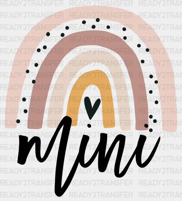 Spotted Heart Mini Dtf Transfer