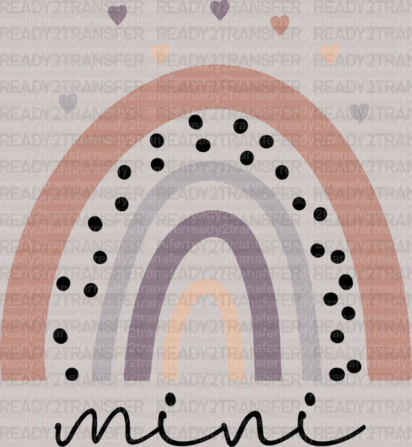 Spotted Mini DTF Transfer