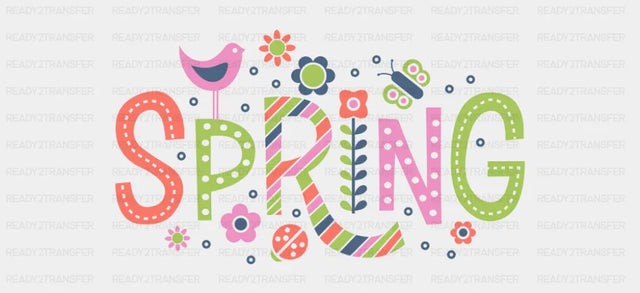 Spring - Seasons Cup Wrap UV Sticker Permanent UV DTF Decal