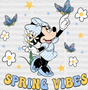 Spring Vibes Disney Dtf Transfer