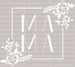 Square MA MA DTF Transfer ready2transfer White