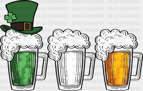 St Patricks Beer Dtf Transfer