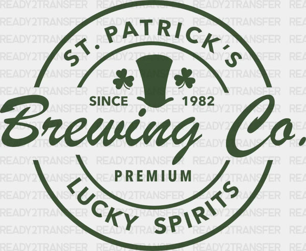 ST PATRICKS Brewing Co DTF Transfer