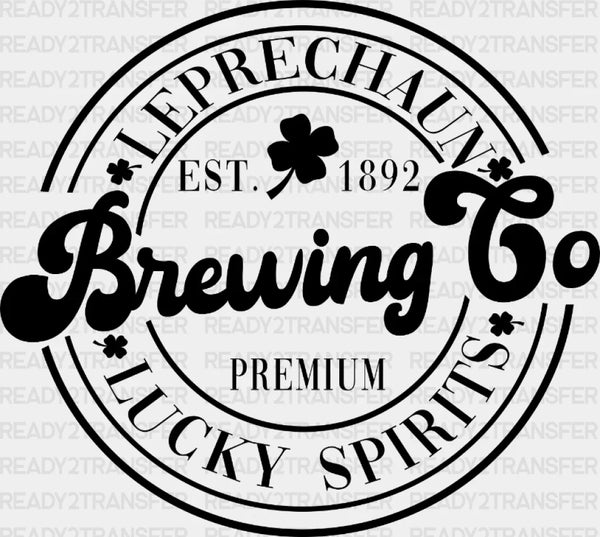 St. Patrick's Day Brewing Co. DTF Heat Transfer, Saint Patricks Day Design, St Paddys Day DTF