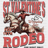 St. Valentine's Rodeo - Valentine's Day DTF Transfers ready2transfer Dark Color Design (See Imaging)