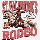 St. Valentine's Rodeo - Valentine's Day DTF Transfers ready2transfer Light Color Design (See Imaging)