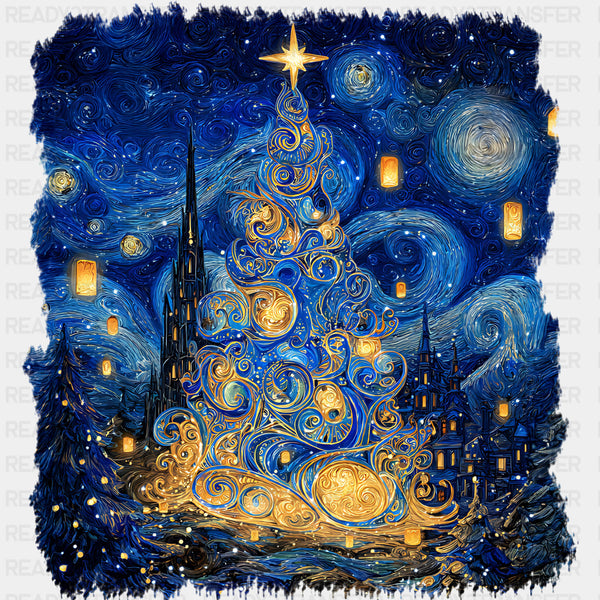 Starry Night - Christmas DTF Transfers