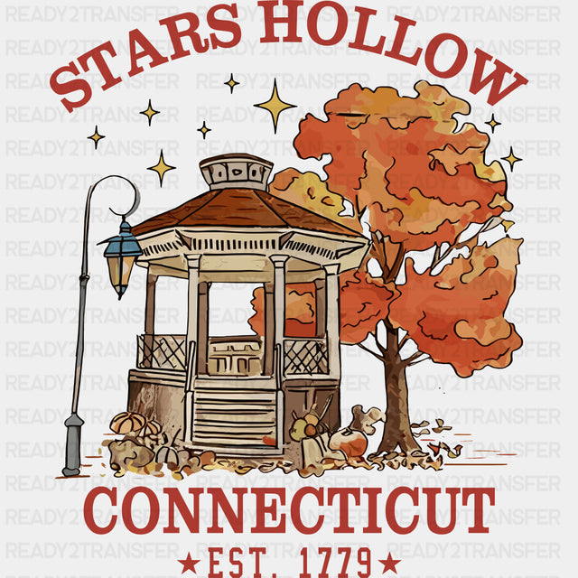Stars Hollow Connecticut EST 1779 - States And Cities DTF Transfer ready2transfer