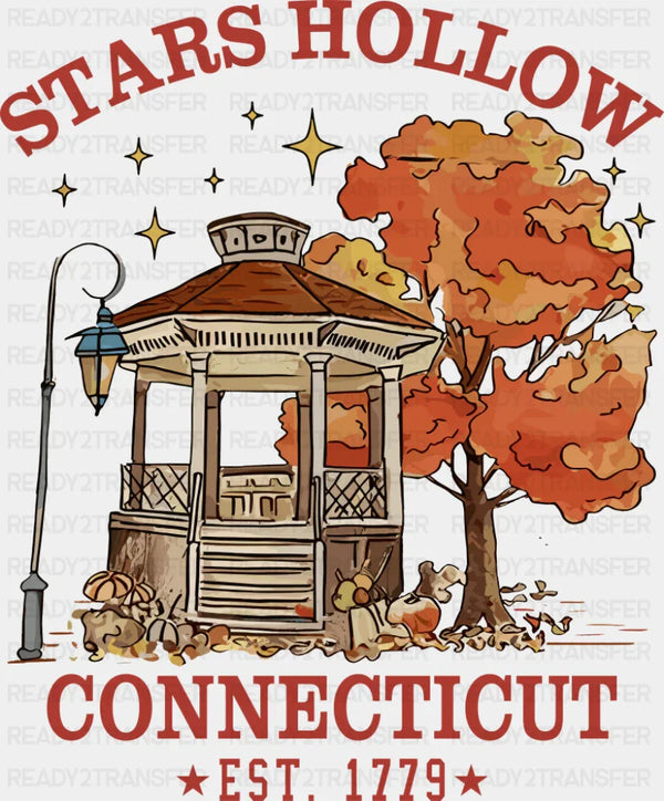 Stars Hollow Connecticut EST 1779 - States And Cities DTF Transfer