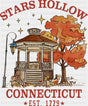 Stars Hollow Connecticut EST 1779 States And Cities DTF Transfer