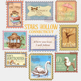 Stars Hollow Connecticut - States & Cities DTF Transfer ready2transfer Light Color Design (See Imaging)