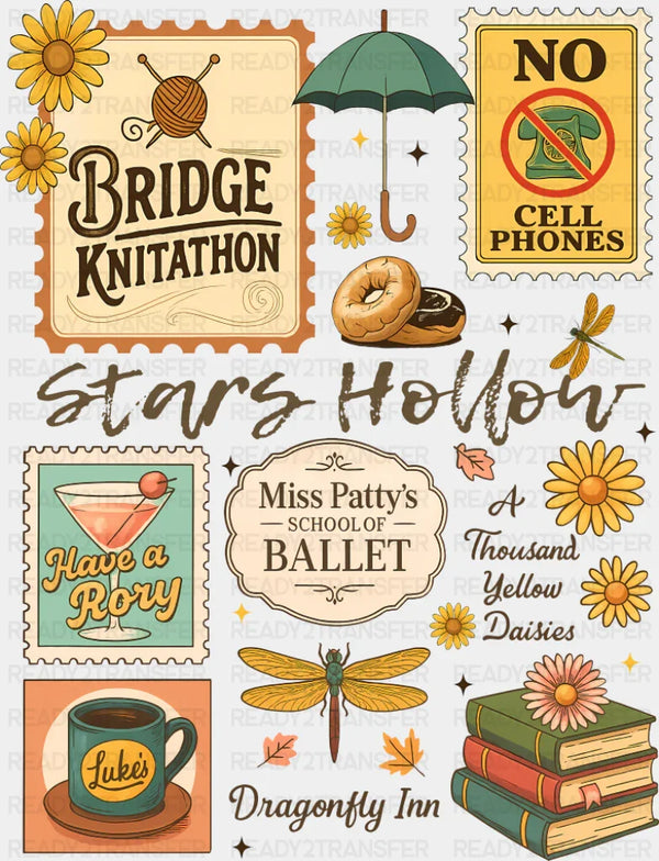 Stars Hollow - Halloween DTF Transfer