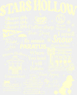 Stars Hollow Orange And White Design States And Cities DTF Transfer Adult Unisex S & M (10’’) / Light Color Design (See