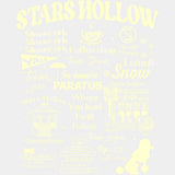 Stars Hollow Orange And White Design - States And Cities DTF Transfer ready2transfer Light Color Design (See Imaging)