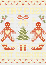 Stay Cozy Eat Cookies - Christmas DTF Transfer ready2transfer