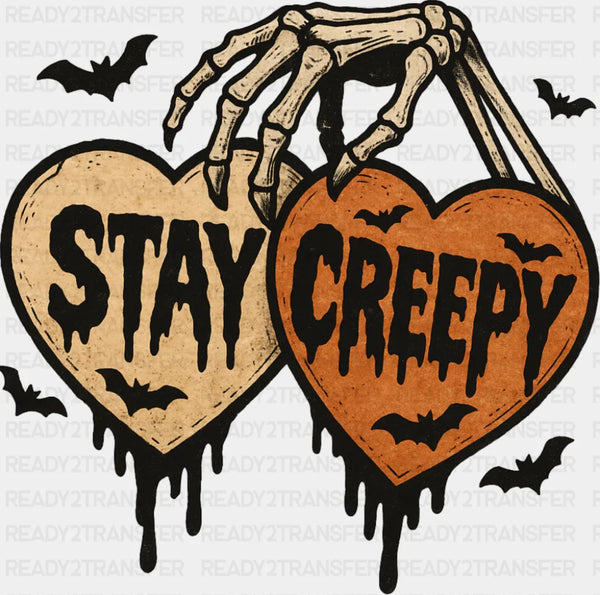 Stay Creepy Hearts - Halloween DTF Transfer