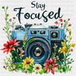 Stay Focused - Photography DTF Transfers - Adult Unisex - S & M (10’’) / Dark Color Design (See Imaging)