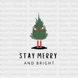 Stay Merry And Bright Dtf Transfer