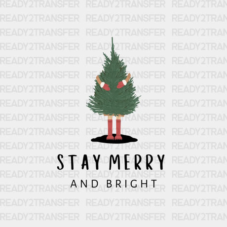 Stay Merry And Bright Dtf Transfer