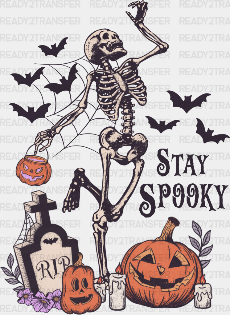 Stay Spooky Halloween Design Dtf Transfer