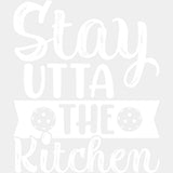 Stay Utta The Kitchen - Pickleball DTF Transfers ready2transfer Light Color Design (See Imaging)
