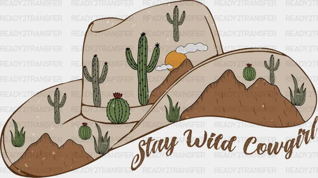 Stay Wild Cowgirl Dtf Transfer