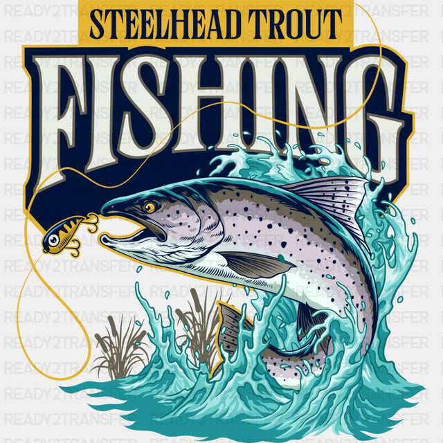 Steelhead Trout Fishing - Fishing DTF Transfers ready2transfer