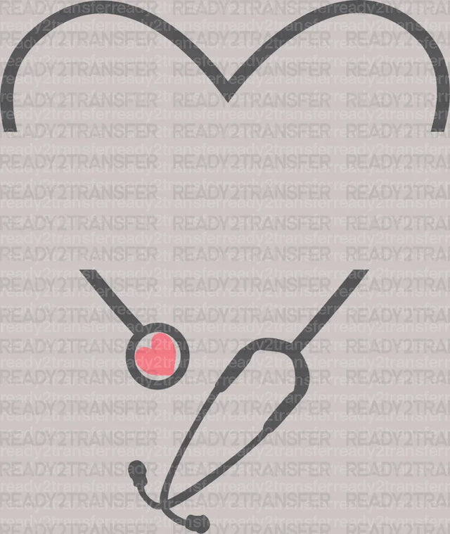 Stethoscope DTF Transfer ready2transfer