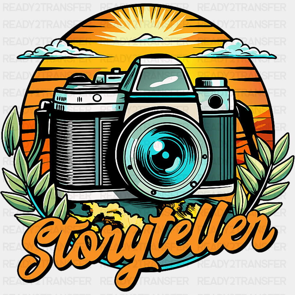 Storyteller, Sunset - Photography DTF Transfers ready2transfer Dark Color Design (See Imaging)