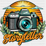 Storyteller, Sunset - Photography DTF Transfers ready2transfer Dark Color Design (See Imaging)
